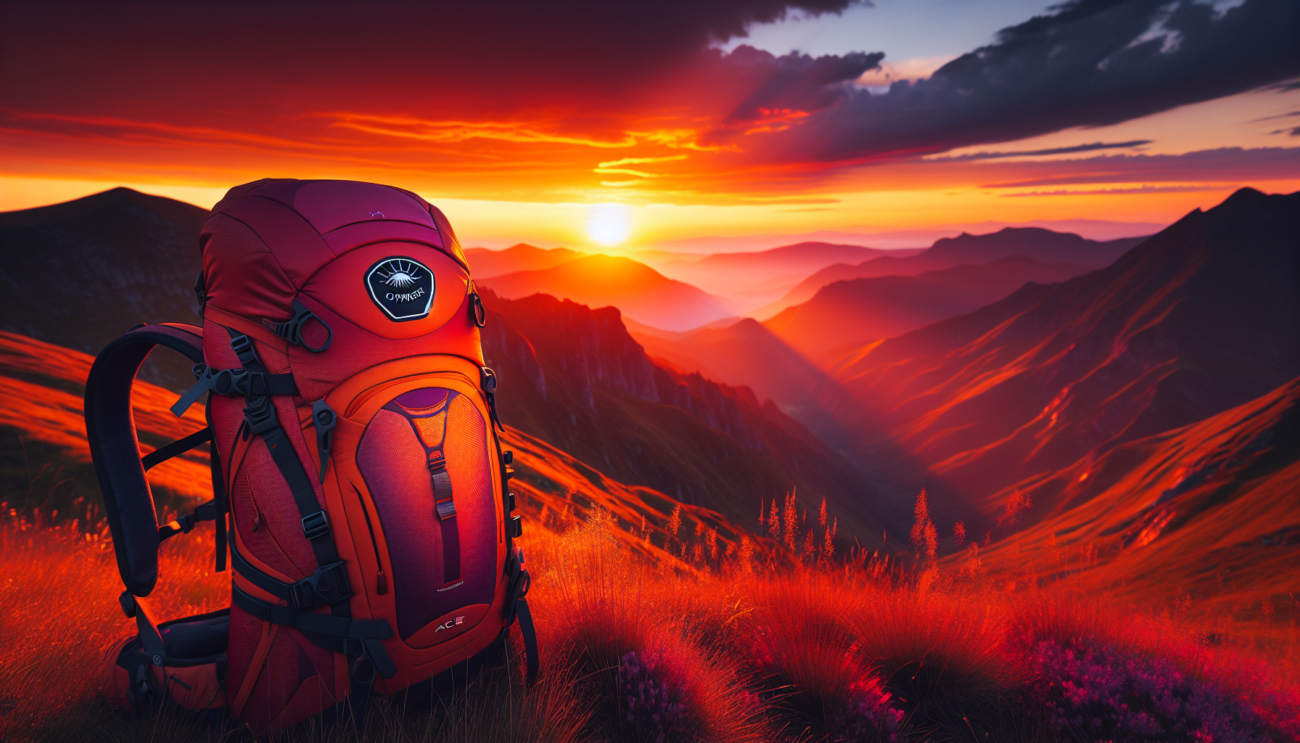Osprey Ace 38 Orange Sunset