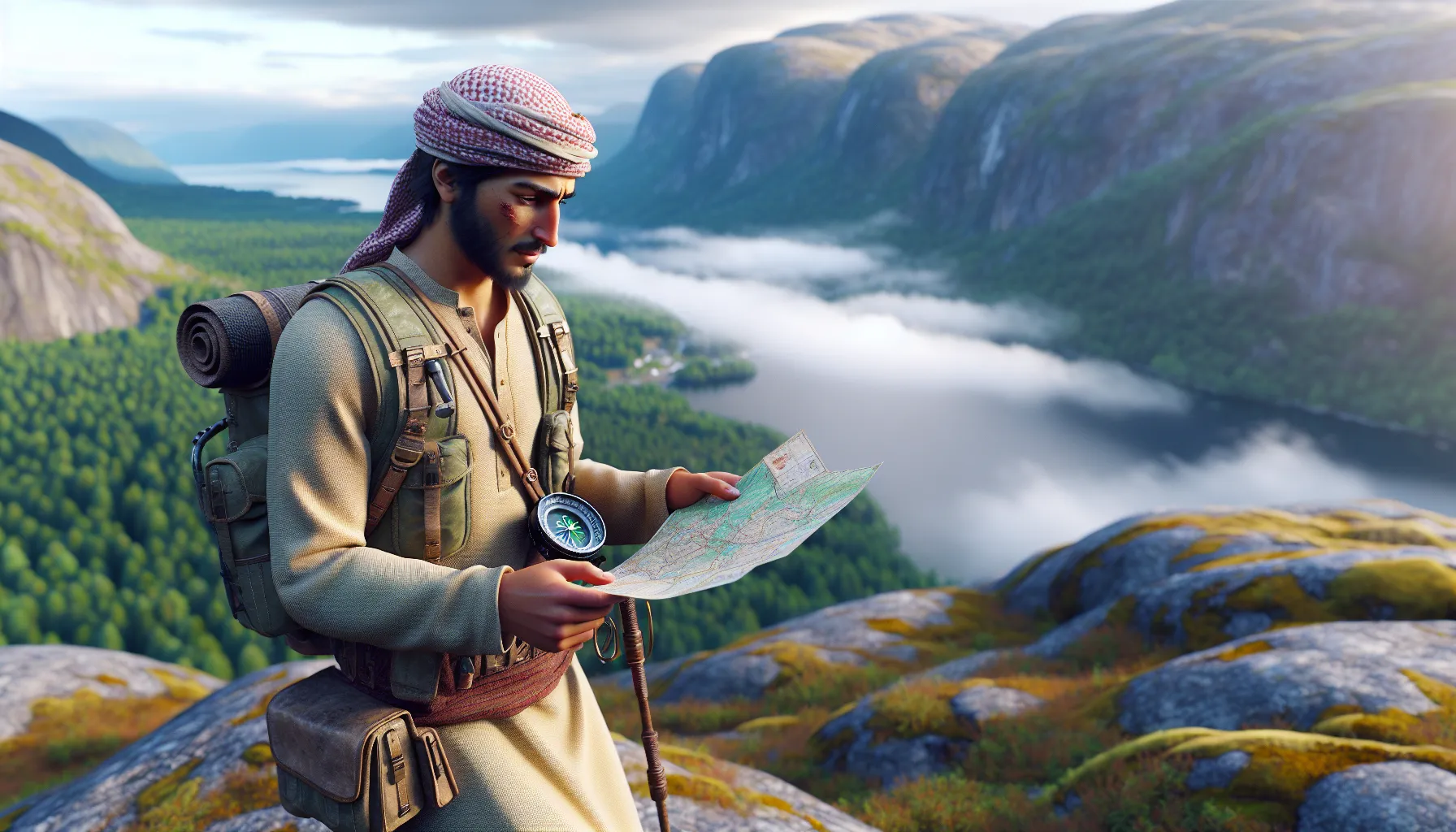 Gps, kart og kompass &ndash; slik bruker du dem riktig for trygg navigasjon i naturen &ndash; illustrasjon 1