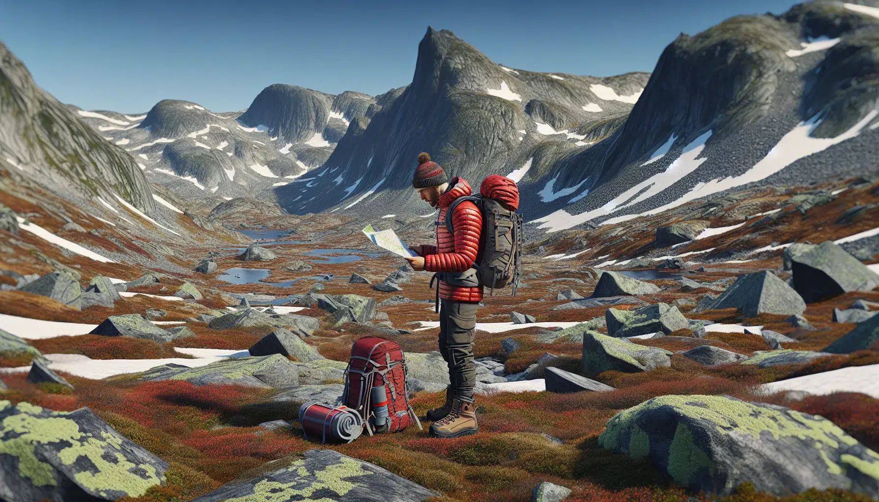 Hva gj&oslash;r du hvis du g&aring;r deg bort p&aring; fjellet? Slik forbereder og redder du deg selv &ndash; illustrasjon 2