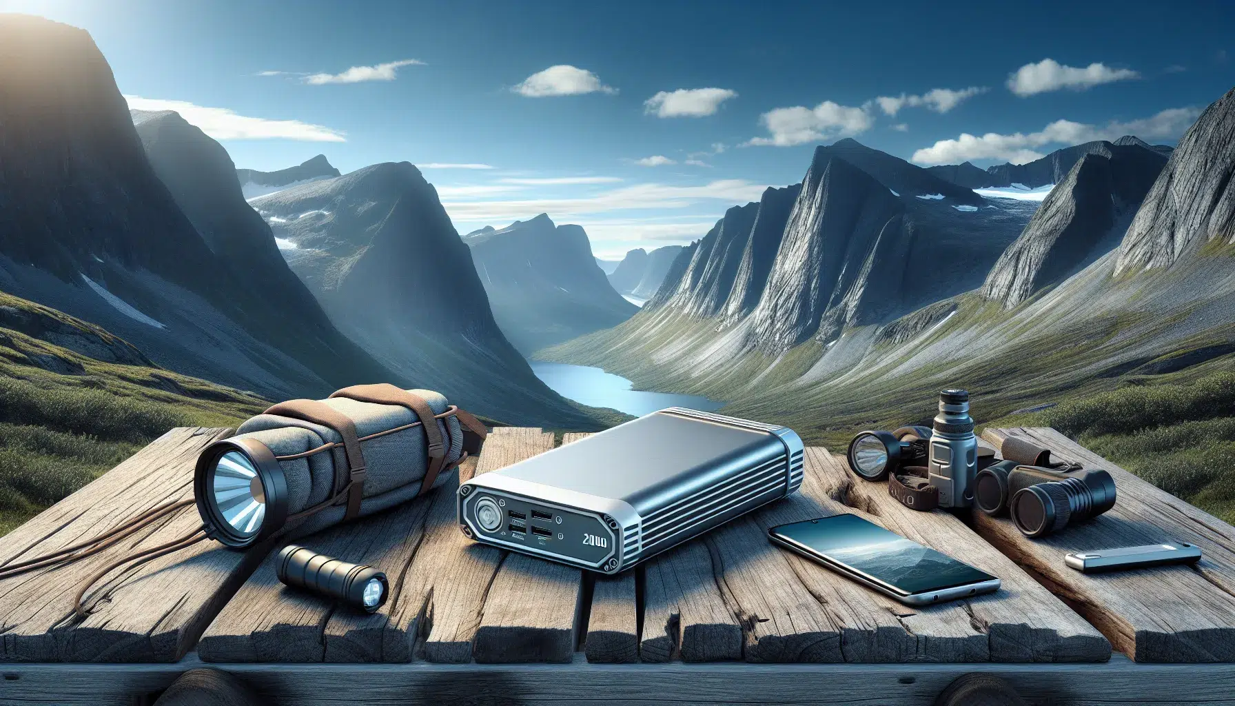 Hodelykter, powerbanks og gadgets for turfolk &ndash; smart utstyr for trygg og effektiv tur &ndash; illustrasjon 2