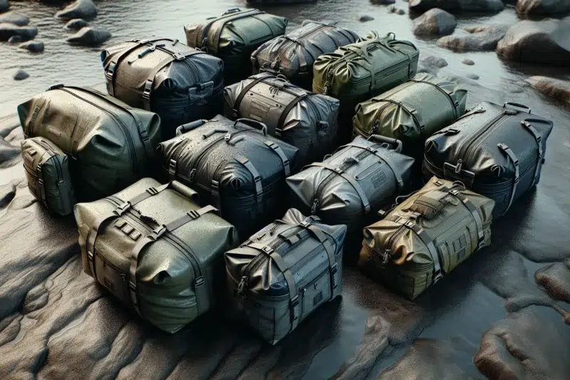 Vanntette pakkposer: en komplett guide til materialer, ip-grad, størrelser og tips