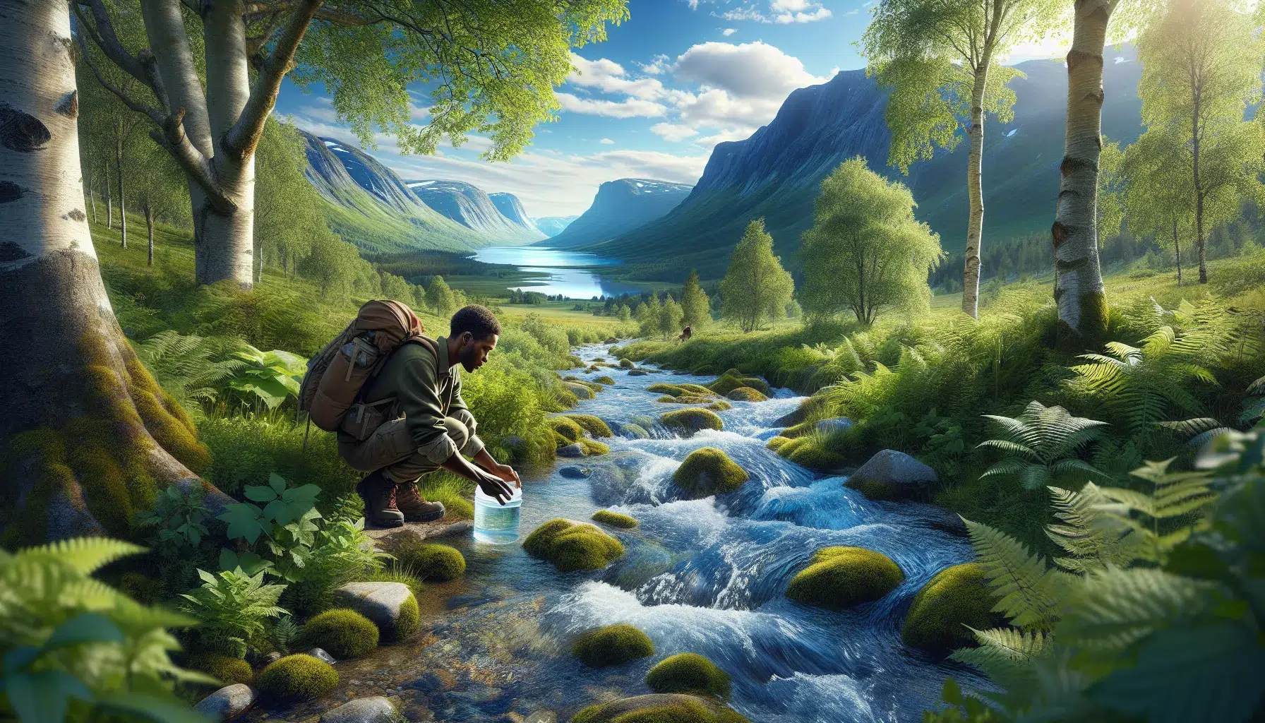 De beste teknikkene for &aring; filtrere vann i naturen: trygt drikkevann med filter, koking og uv &ndash; illustrasjon 1