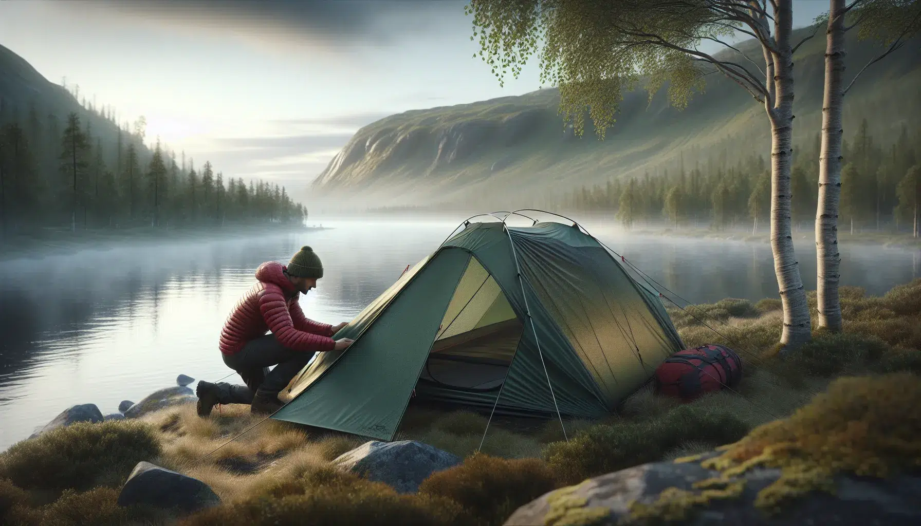 Tips for å unngå kondens i teltet – illustrasjon 2